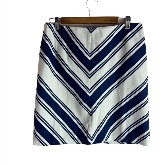 Talbots Classic Striped Skirt - Picture 2 of 5